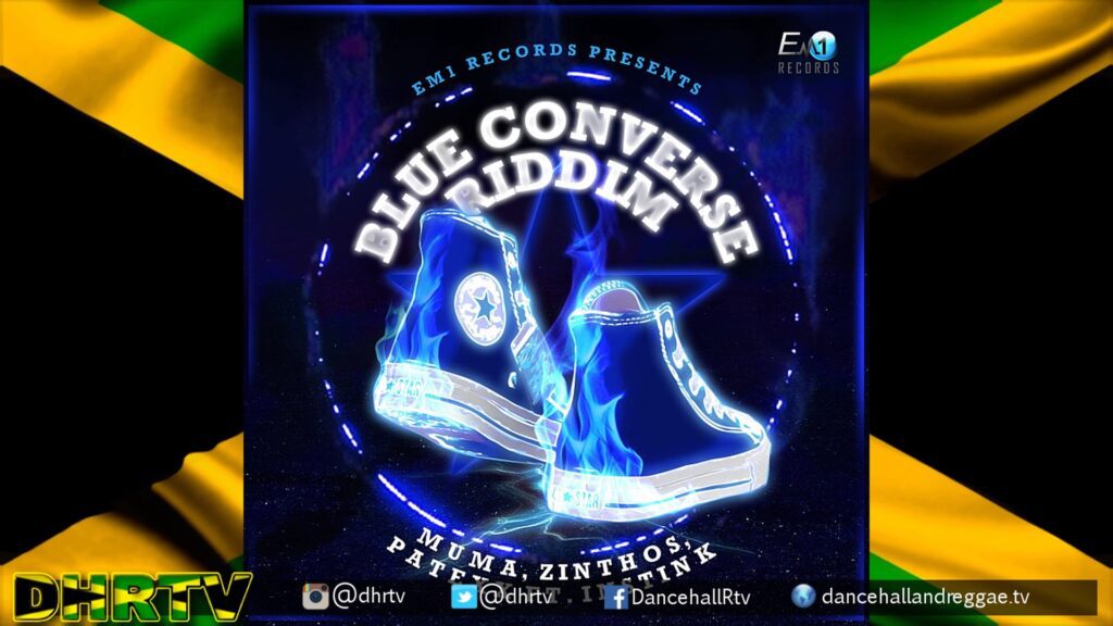 Blue Converse Riddim Mix Artwork