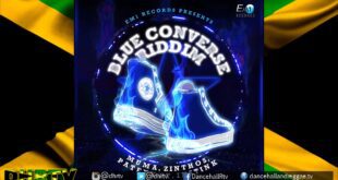 Blue Converse Riddim Mix Artwork