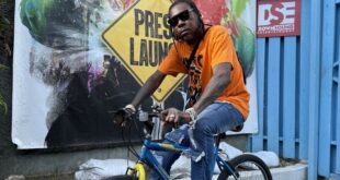 Vybz Kartel promoting in style for the Freedom Street press launch—proving once again he's the real 'Teacha' of vibes!