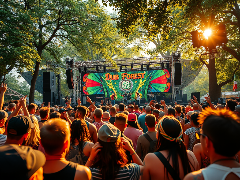 Reggae Geel Dub Forest Line up